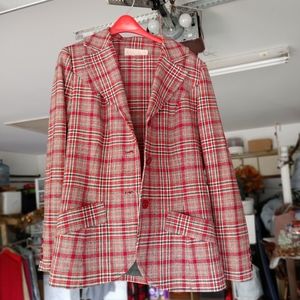 Blazer with matching skirt